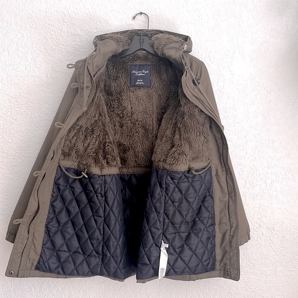 American Eagle Army Parka Jacket XS - Picture 5 of 7